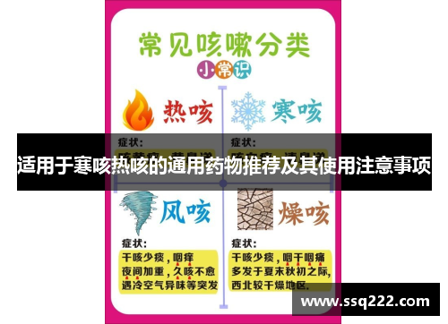适用于寒咳热咳的通用药物推荐及其使用注意事项